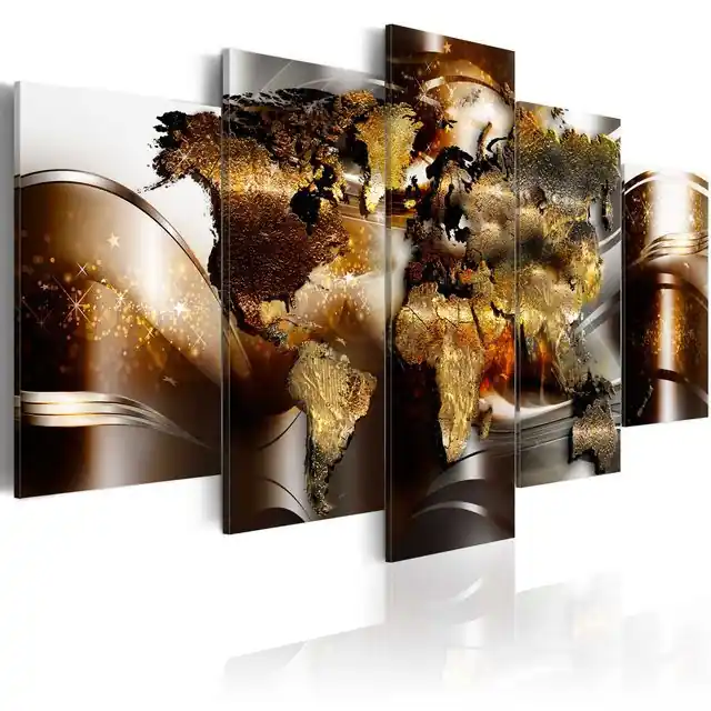 Premium Tablou - Honey Continents