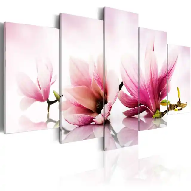 Ofertă exclusivă Tablou - Magnolias pink flowers