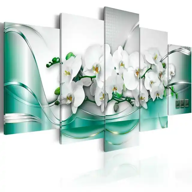 Reducere specială Tablou - Celadon Ribbon