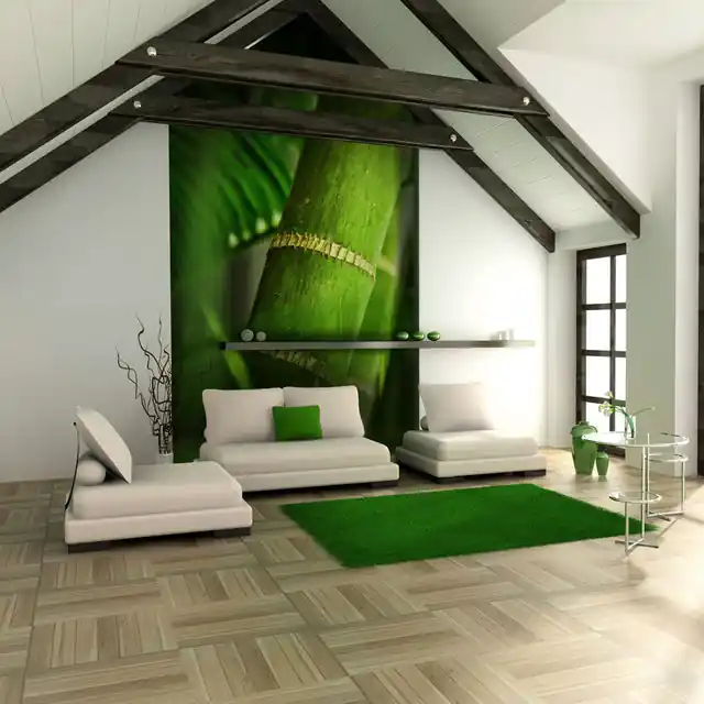 Premium Fototapet - bamboo - detail
