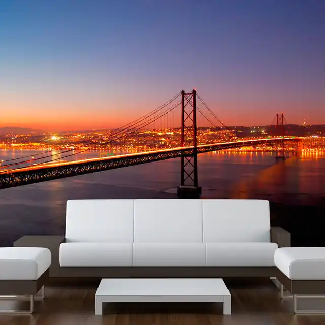 Fototapet - Bay Bridge - San Francisco Plată sigură