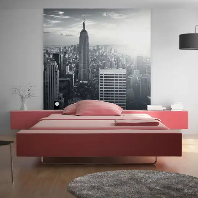 Fototapet - Amazing view to New York Manhattan at sunrise Retur ușor
