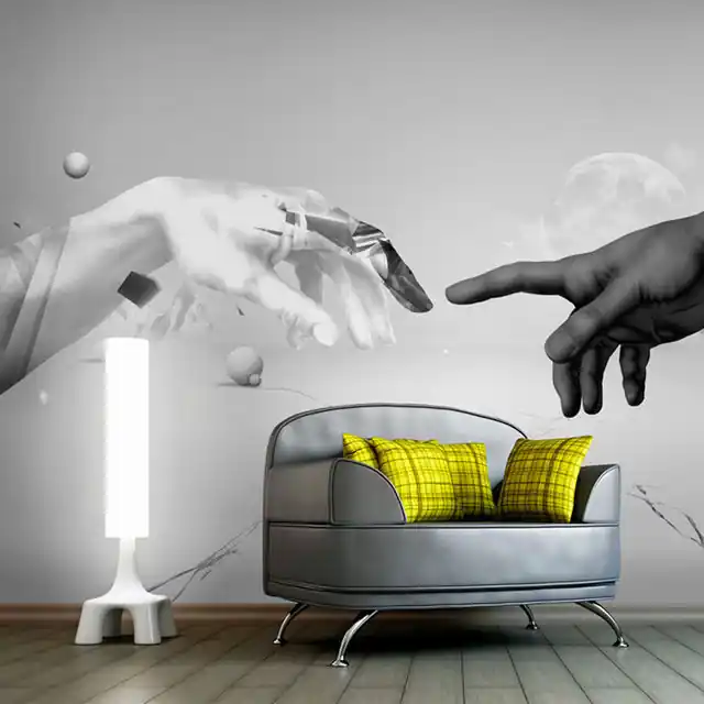 Vezi acum Fototapet - Intergalactic touch