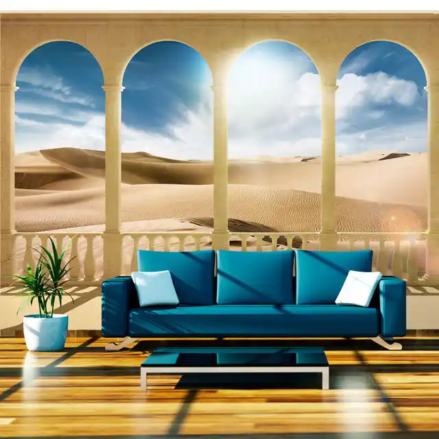 Retur gratuit Fototapet - Dream about Sahara
