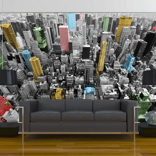 Cel mai bun preț Fototapet - NY kaleidoscope