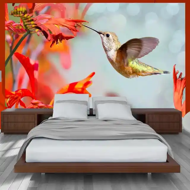 Fototapet - Hummingbird flight Ieftin
