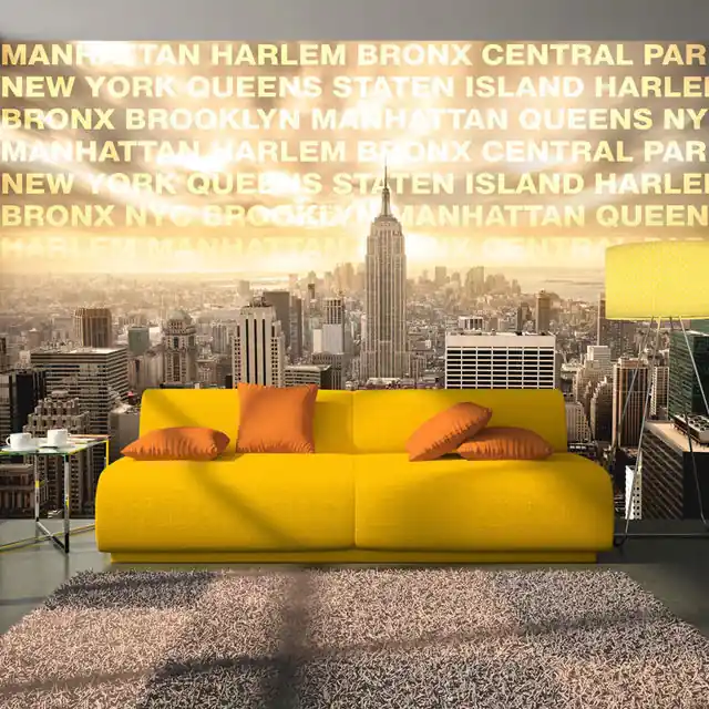 Fototapet - Neighborhoods of New York Ofertă exclusivă