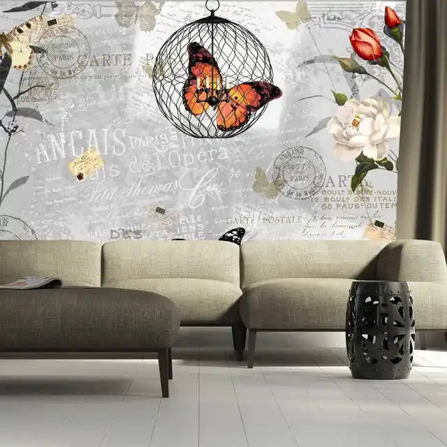 Fototapet - Butterflies song Retur ușor