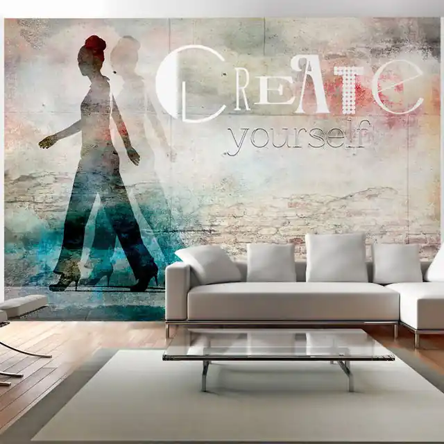 Fototapet - Create yourself Lichidare de stoc