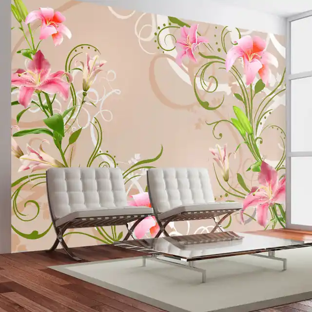 Fototapet - Subtle beauty of the lilies Ofertă de sezon