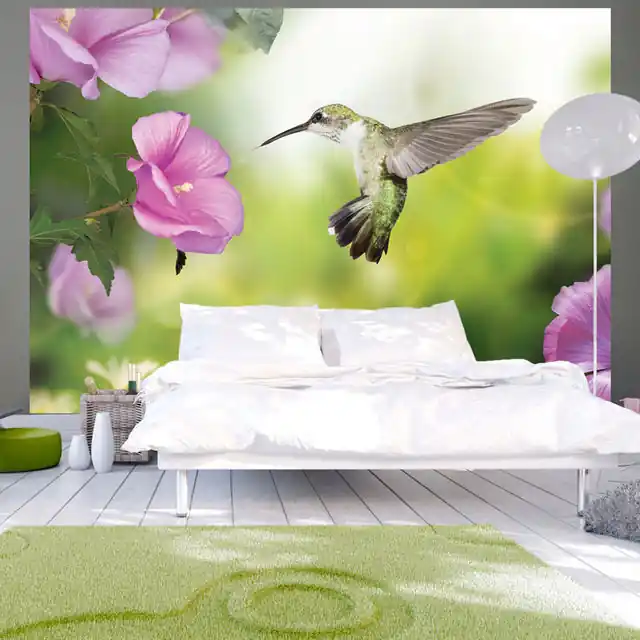 Ofertă exclusivă Fototapet - Humming-bird