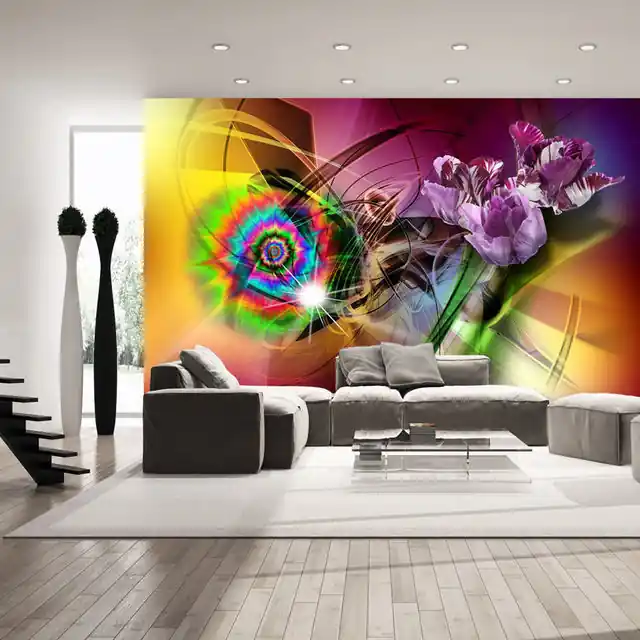 Bestseller Fototapet - Magic Light of Colors
