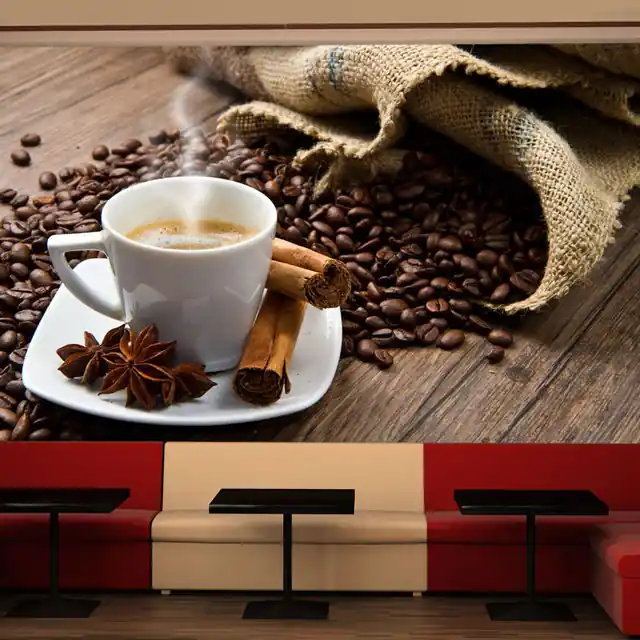 Fototapet - Star anise coffee Nu rata