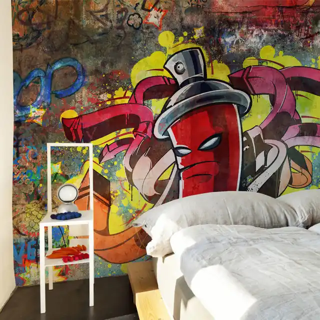 Popular Fototapet - Graffiti monster