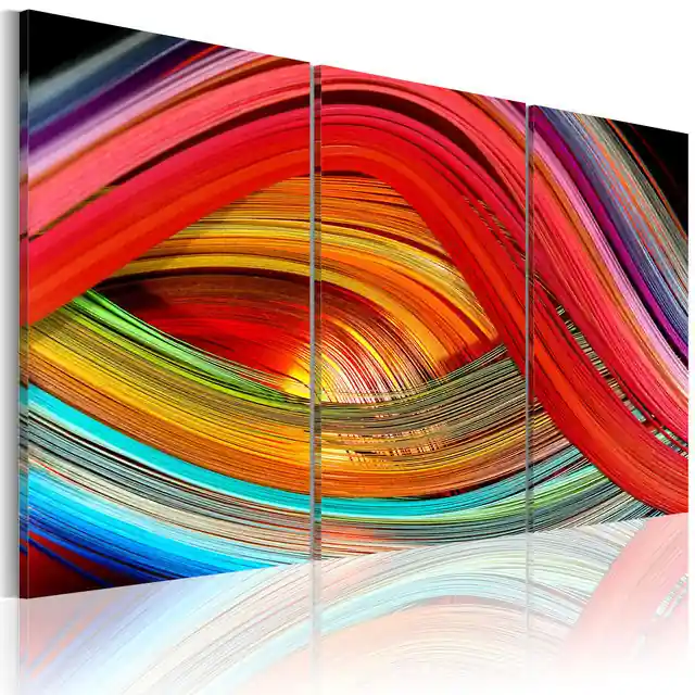 Ultima șansă Tablou - An abstract rainbow