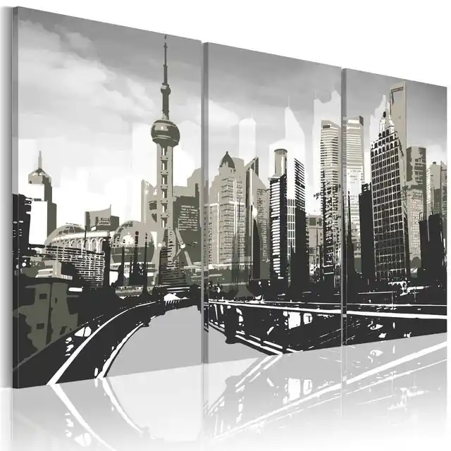 Tablou - Grey Shanghai Preferatul clienților