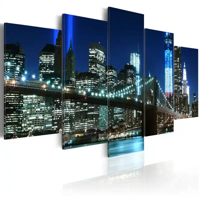 Tablou - Blue NYC Reducere