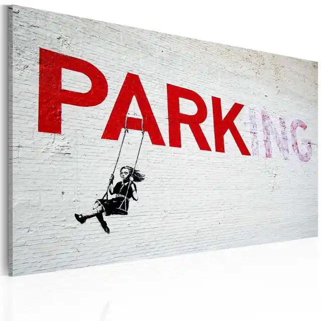 Nu rata Tablou - Parking (Banksy)