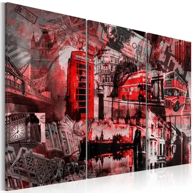 Tablou - Red London Super ofertă