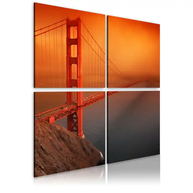 Tablou - San Francisco - Golden Gate Bridge Bestseller