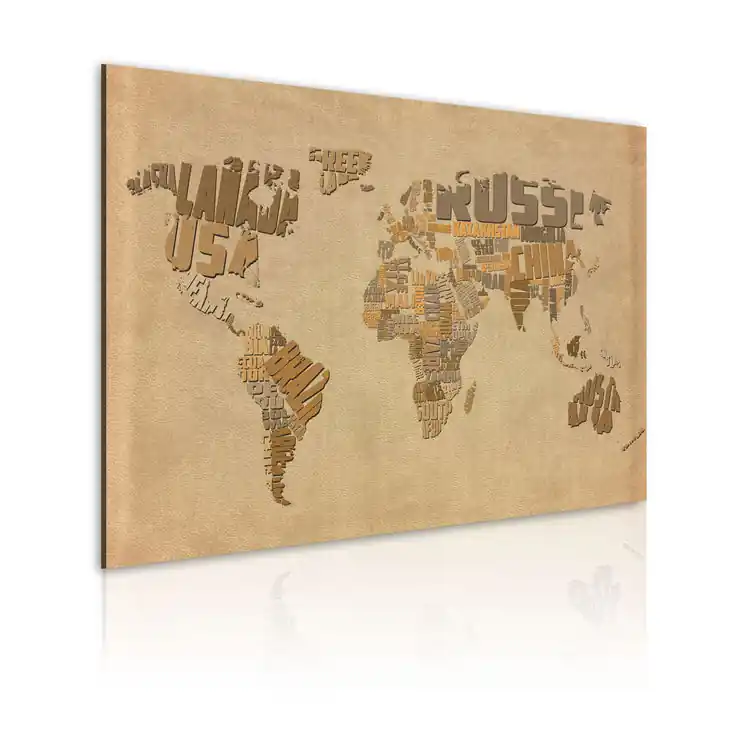 Reducere de preț Tablou - Old map of the World