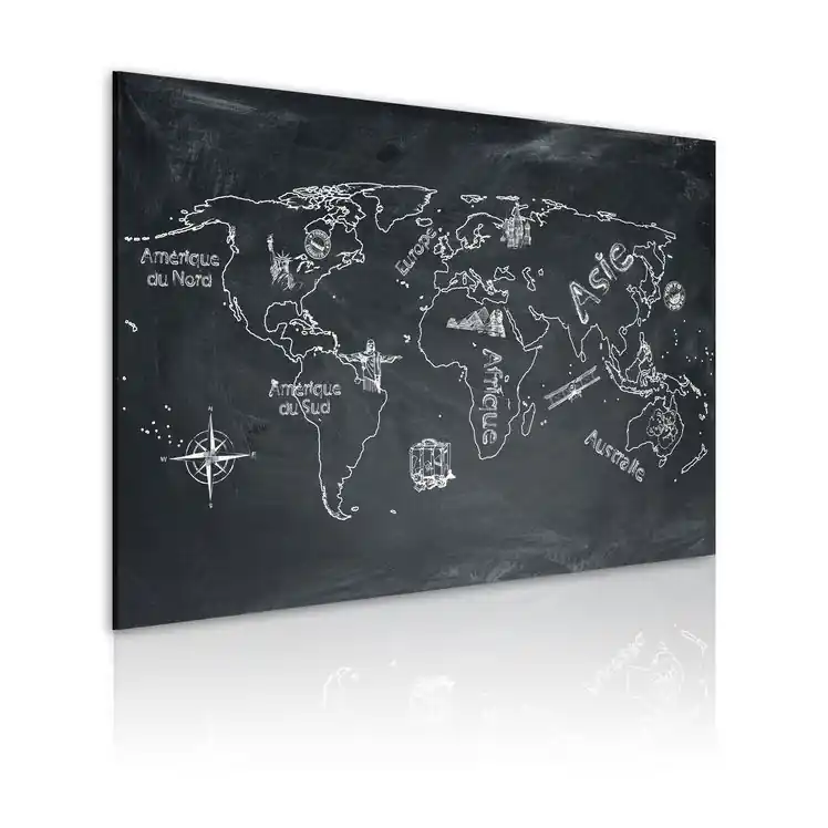 Discount Tablou - Geography lesson (French language)