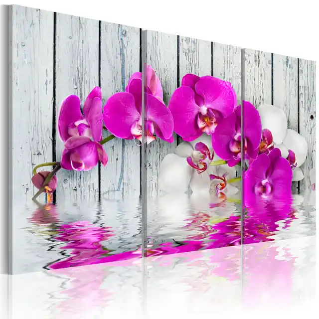 Tablou - harmony orchid - Triptych Reducere