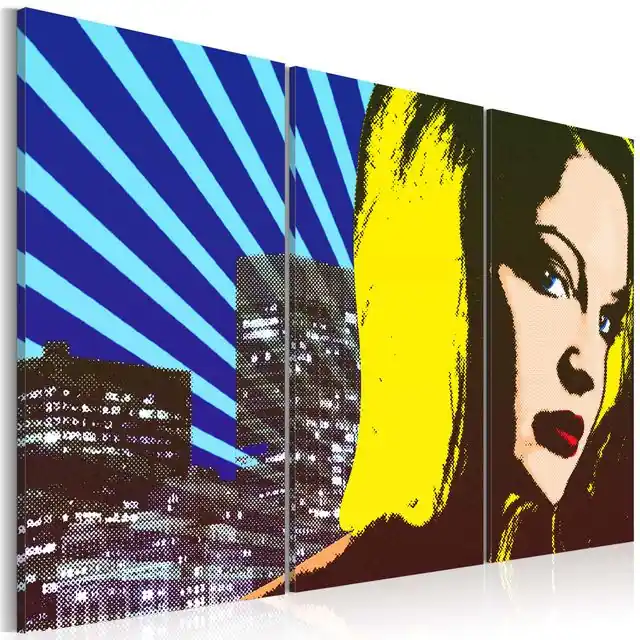 Preț mic Tablou - look - Triptych