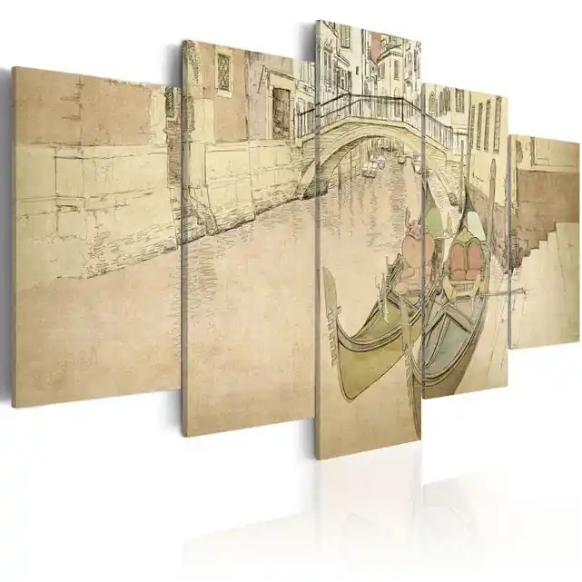 Discount Tablou - Venice and Gondola