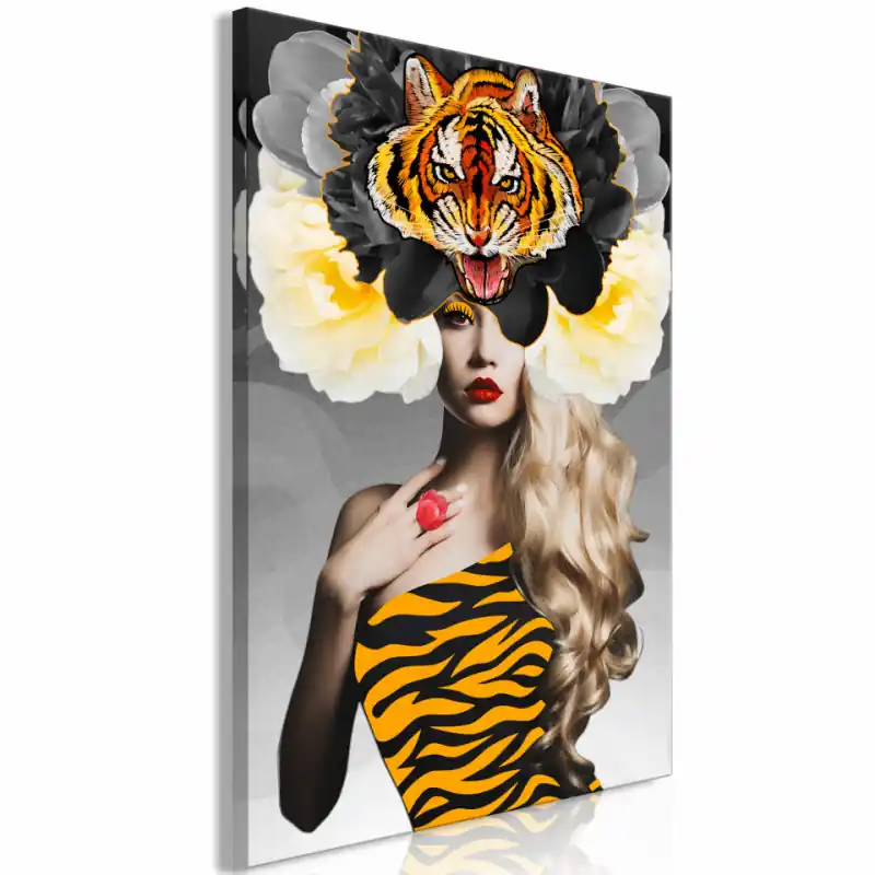 Tablou - Eye of the Tiger (1 Part) Vertical Discount