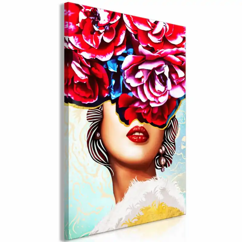 Tablou - Sweet Lips (1 Part) Vertical Ofertă exclusivă
