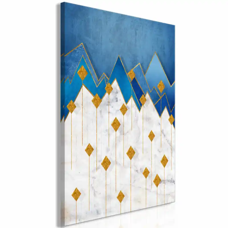 Tablou - Snowy Land (1 Part) Vertical Expediere rapidă