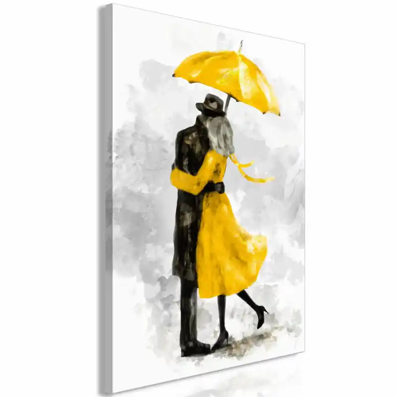 Tablou - Under Yellow Umbrella (1 Part) Vertical Vezi acum