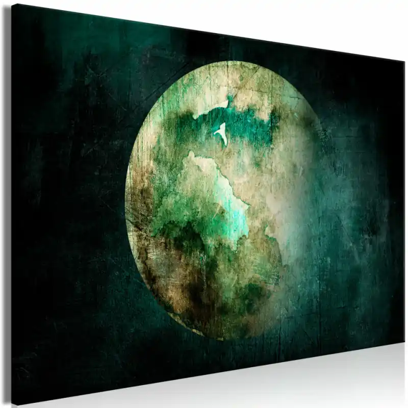 Ofertă limitată Tablou - Green Pangea (1 Part) Wide