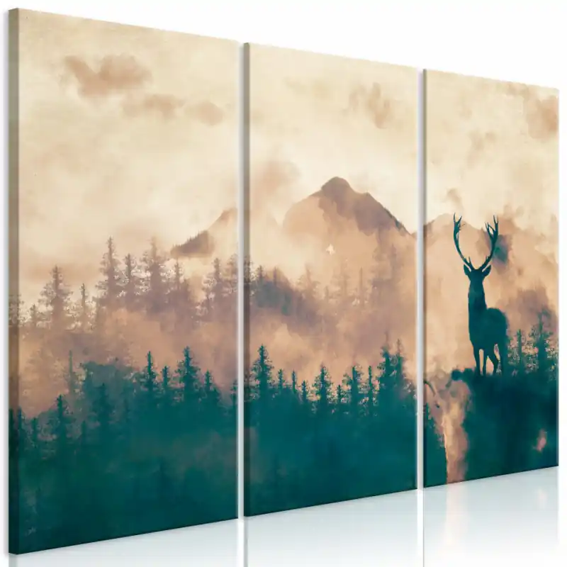 Tablou - Proud Deer (3 Parts) Retur gratuit