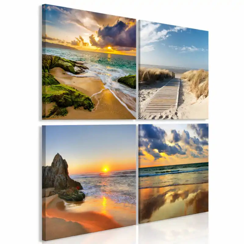 Bestseller Tablou - Calmness of the Sea (4 Parts)