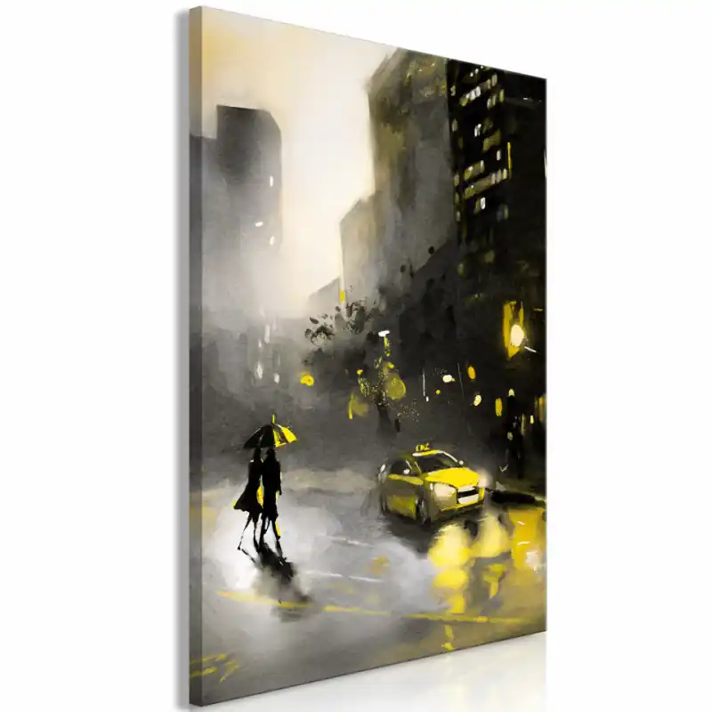 Tablou - City Glow (1 Part) Vertical Chilipir