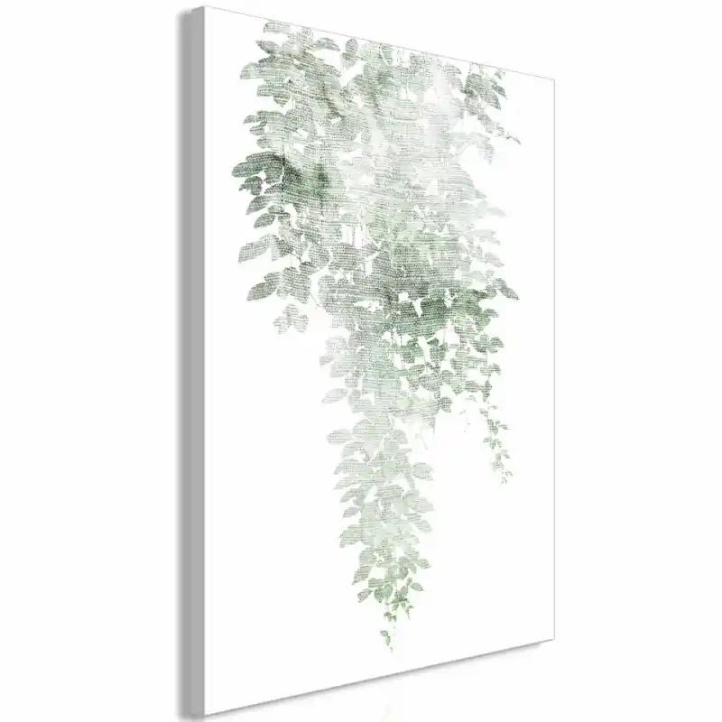 Preț redus Tablou - Green Cascade (1 Part) Vertical