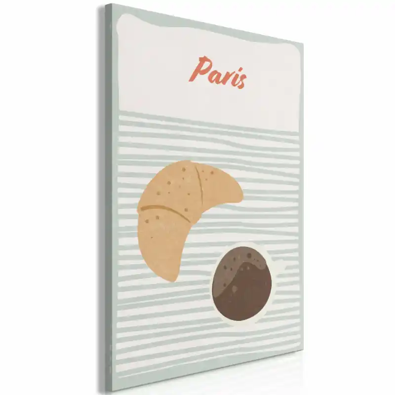 Tablou - Parisian Breakfast (1 Part) Vertical Cumpără online