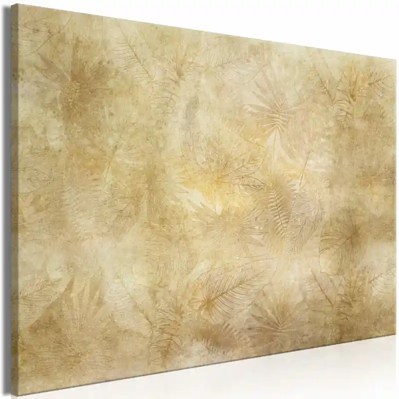 Ofertă de sezon Tablou - Vintage Leaves (1 Part) Wide