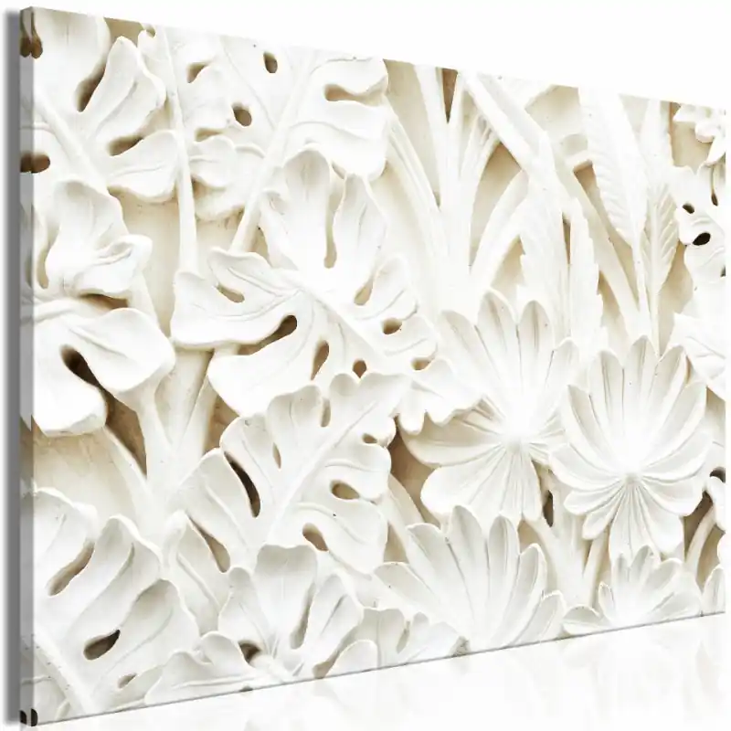 Tablou - Ceramic Leaves (1 Part) Wide Reducere extra