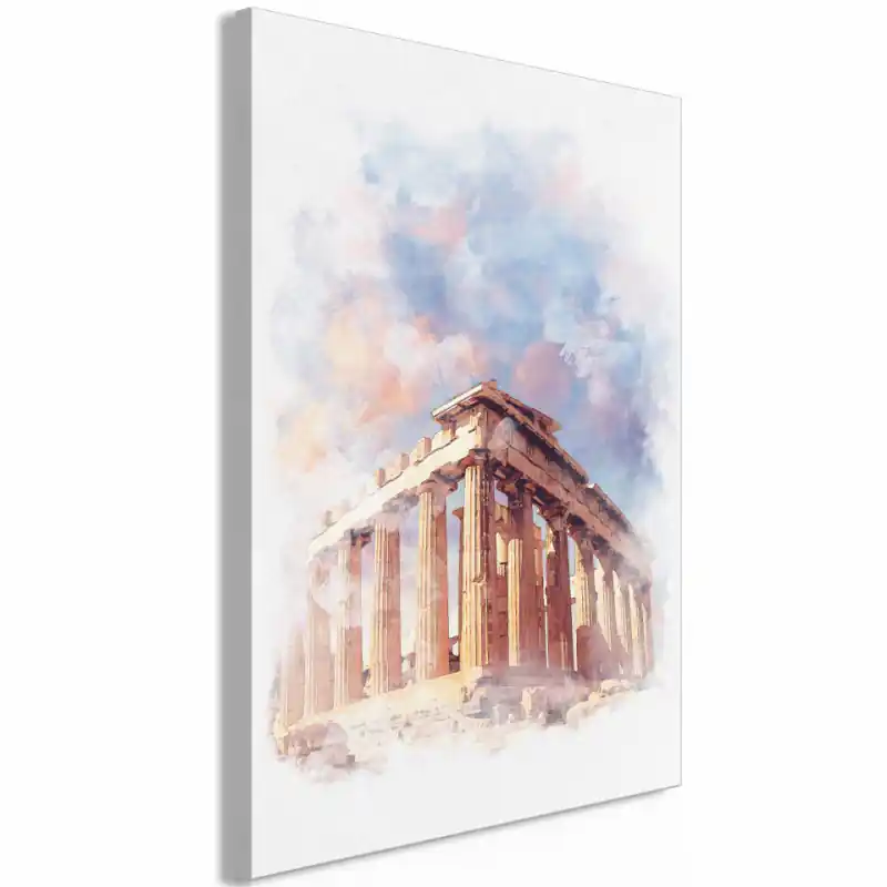 Tablou - Painted Parthenon (1 Part) Vertical Preț promoțional