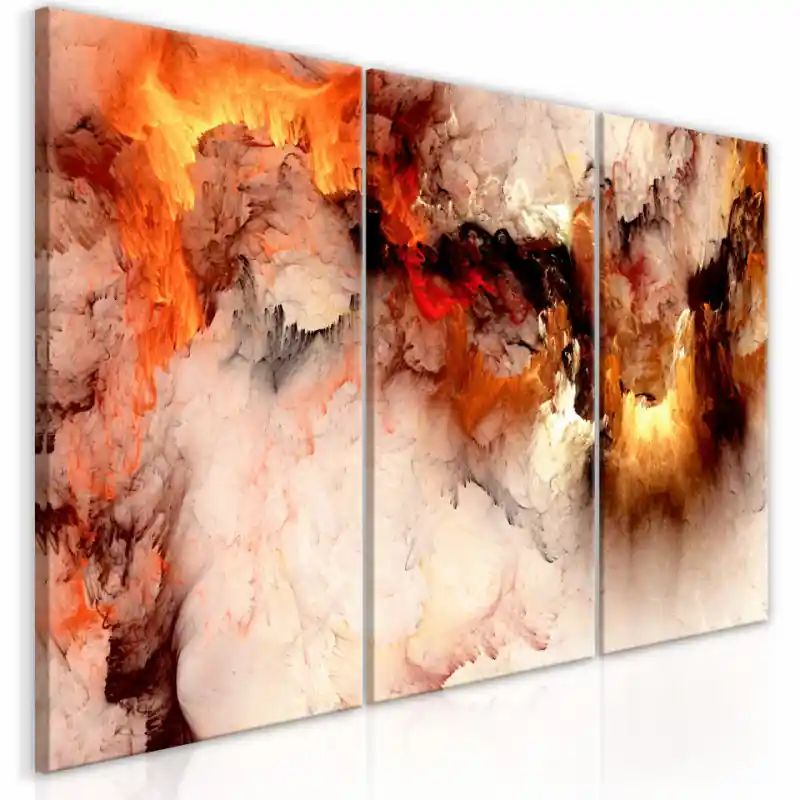 Tablou - Volcanic Abstraction (3 Parts) Calitate înaltă