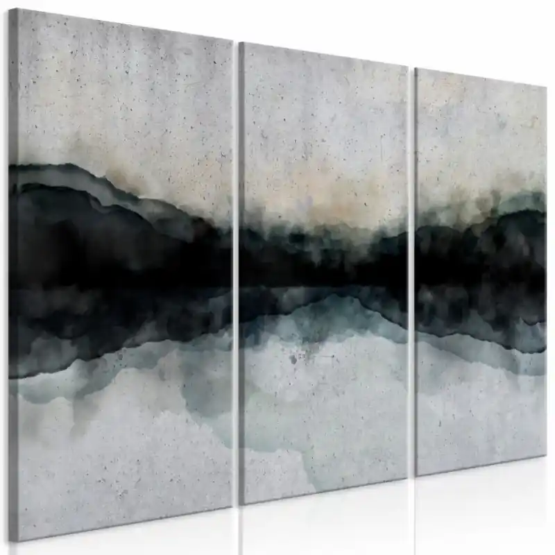 Tablou - Mountain Surface of the Lake (3 Parts) Ofertă de sezon