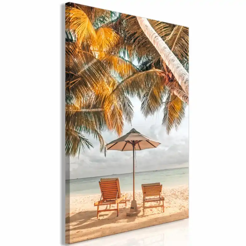 Tablou - Palm Umbrella (1 Part) Vertical Popular
