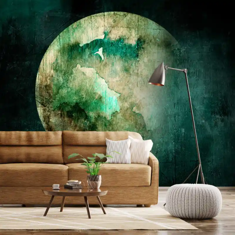 Noutate Fototapet - Green Pangea
