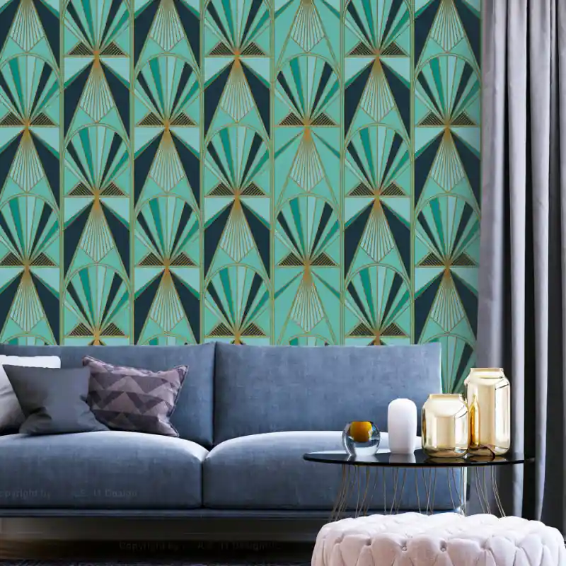 Bestseller Fototapet - Stil Art Deco