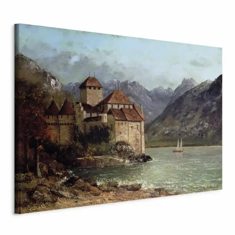Tablou - Chillon Castle Plată sigură