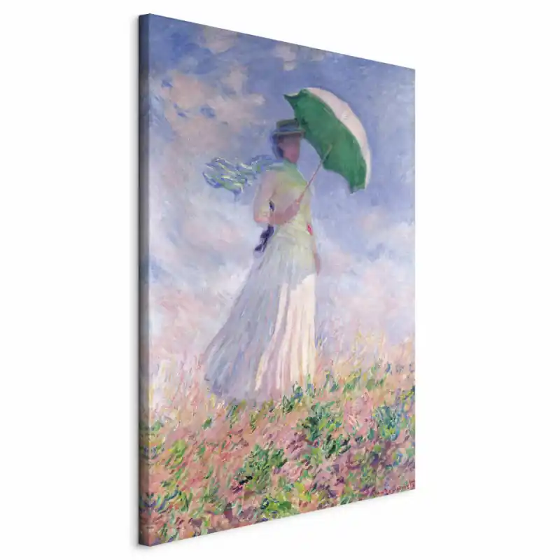 Ofertă exclusivă Tablou - Woman with a Parasol, facing right