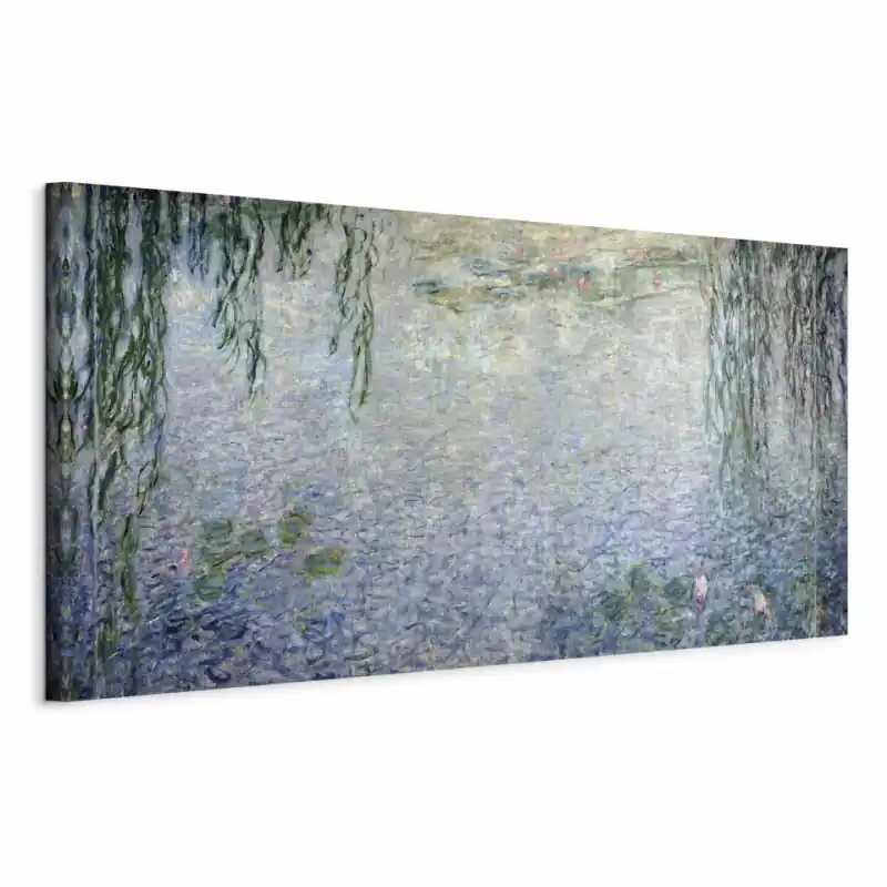 Tablou - Water Lilies Two Weeping Willows Cumpără online